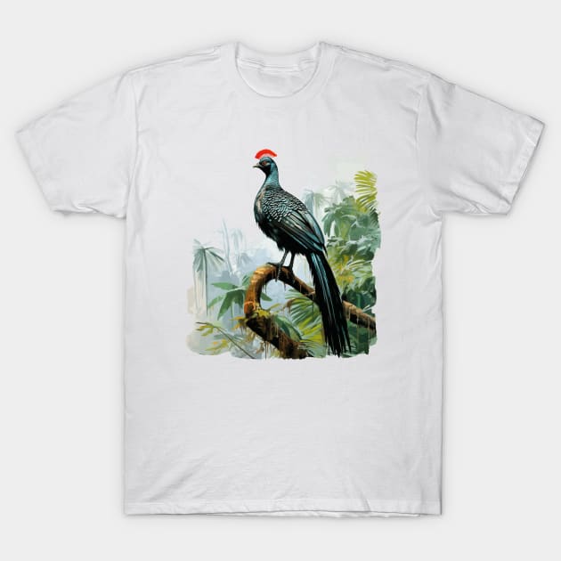 Horned Guan T-Shirt by zooleisurelife